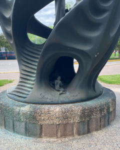 St. John Baptist de La Salle | Stairway to the Stars sculpture